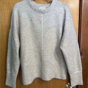 Blu Pepper Soft Cream Crew Neck Sweater